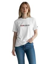 Camiseta Feminina Fo foca na Sua Vida - Branca Camiseta Feminina Fo foca na Sua Vida - Branca