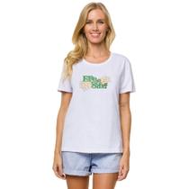 Camiseta Feminina Freesurf Baby Fresh Branca Camiseta Feminina Freesurf Baby Fresh Branca
