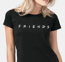 Camiseta Feminina Friends Baby Look 100% Algodão