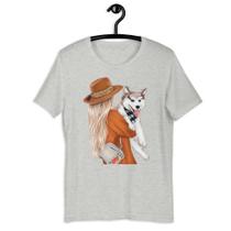 Camiseta Feminina - Garota Ama Husky - Amazing