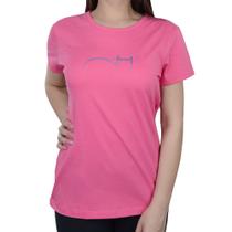 Camiseta Feminina Gatos & Atos MC Cotton Comfort Rosa - 9502