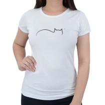 Camiseta Feminina Gatos e Atos Cotton Comfort Branca - 9502