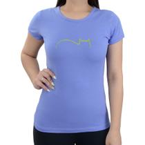Camiseta Feminina Gatos e Atos Cotton Comfort Roxa - 9502