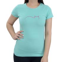 Camiseta Feminina Gatos e Atos Cotton Comfort Verde - 9502