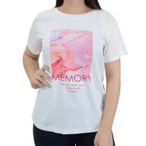 Camiseta Feminina Gatos e Atos T-Shirt Off White - G1750