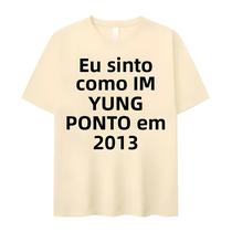 Camiseta Feminina GG Yung Lean 2013 - Estampa de Letras - Estilo Casual