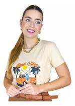 Camiseta Feminina Good Vibes