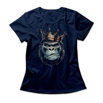 Camiseta Feminina Gorilla King Camiseta Feminina Gorilla King
