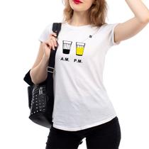 Camiseta feminina happy hour