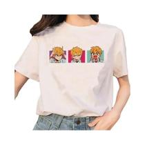 Camiseta Feminina Harajuku Ullzang Hanako-Kun - Estampa Gráfica Anos 90