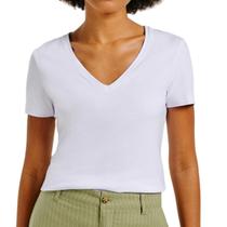 Camiseta Feminina Hering MC Slim Branca - 02TQN0A00S