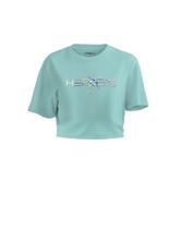 Camiseta Feminina Heroes Azul Dynamic 2024