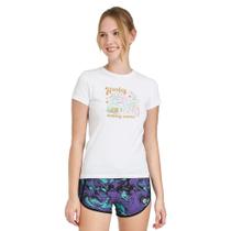 Camiseta Feminina Hurley Silk Tripmachine Branca