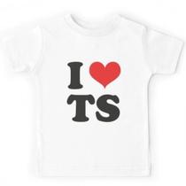 Camiseta Feminina I Love Taylor Swift Camisa Baby Look 100% Algodao