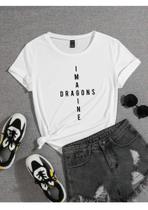 Camiseta Feminina Imagine Dragons - Baby Look - SEMPRENALUTA