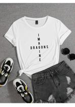 Camiseta Feminina Imagine Dragons - Baby Look