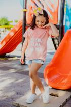 camiseta feminina infantil t-shirt "eu sou filha do rei" tamanho G 8 anos camiseta feminina infantil t-shirt "eu sou filha do rei" tamanho G 8 anos