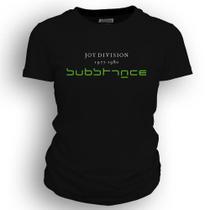 Camiseta feminina - Joy Division - Substance. Camiseta feminina - Joy Division - Substance.