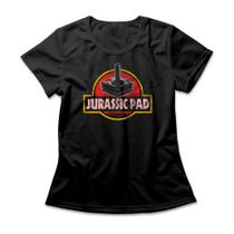 Camiseta Feminina Jurassic Pad Camiseta Feminina Jurassic Pad