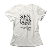 Camiseta Feminina Just Coffee For Me Camiseta Feminina Just Coffee For Me