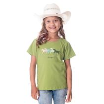 Camiseta Feminina Juvenil Texas Farm - Ctf007 - Verde Abacate