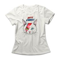 Camiseta Feminina Kitty Stardust Camiseta Feminina Kitty Stardust