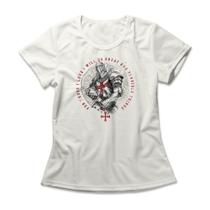 Camiseta Feminina Knight Templar Camiseta Feminina Knight Templar