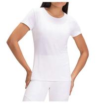 Camiseta Feminina Live Icon White Snow Branco Off - P1153
