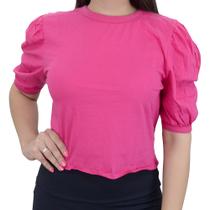 Camiseta Feminina LZT Cropped Pink - 2372 Camiseta Feminina LZT Cropped Pink - 2372