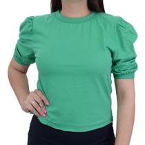 Camiseta Feminina LZT Cropped Verde - 2372 Camiseta Feminina LZT Cropped Verde - 2372