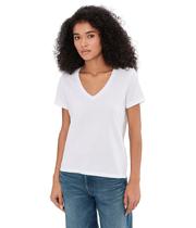 Camiseta Feminina Madewell Northside Decote V Branca GG