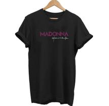 Camiseta Feminina Madonna Camisa Baby Look Algodão - SEMPRENALUTA