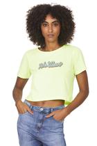 Camiseta Feminina Malha Neon Polo Wear Amarelo Médio