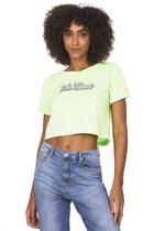 Camiseta Feminina Malha Neon Polo Wear Verde Médio