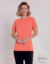 Camiseta feminina manga curta b.on leve compressão com infravermelho longo Camiseta feminina manga curta b.on leve compressão com infravermelho longo