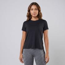 Camiseta Feminina Manga Curta UV50+ Dry Fit Relax Patra Cor:PretoTamanho:P Camiseta Feminina Manga Curta UV50+ Dry Fit Relax Patra Cor:PretoTamanho:P