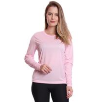 Camiseta Feminina Manga Longa Segunda Pele Térmica Proteção Solar UV 50 - DF