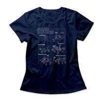Camiseta Feminina Mars Rovers Studio Geek