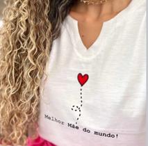 Camiseta Feminina Melhor Mãe do Mundo