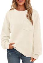 Camiseta feminina MEROKEETY 2024, manga comprida, tamanho grande