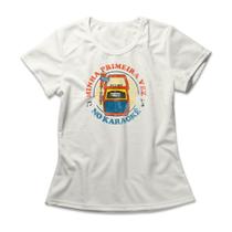 Camiseta Feminina Meu Primeiro Karaokê Camiseta Feminina Meu Primeiro Karaokê