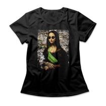 Camiseta Feminina Monalisa Swag Camiseta Feminina Monalisa Swag