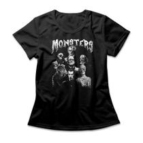 Camiseta Feminina Monsters