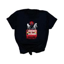 Camiseta Feminina Neutra Run up That Hill Inspirada Em 4 Strange Things Casual Street Top Camiseta Feminina Neutra Run up That Hill Inspirada Em 4 Strange Things Casual Street Top