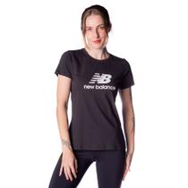 Camiseta Feminina New Balance Essentials Preto