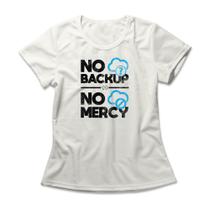 Camiseta Feminina No Backup Studio Geek