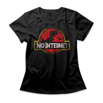 Camiseta Feminina No Internet Studio Geek