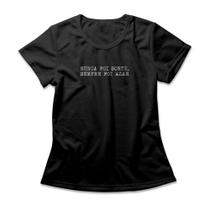 Camiseta Feminina Nunca Foi Sorte