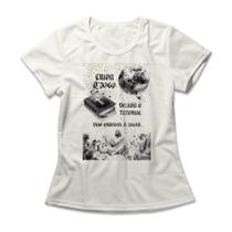 Camiseta Feminina O Criador Do Jogo Camiseta Feminina O Criador Do Jogo