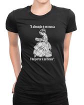 Camiseta Feminina O Despertar É Particular Camisa Livros Leitura Blusinha